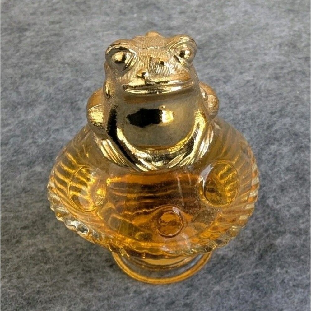 Avon Fairytale Frogg Sweethonesty Cologne 1 Fl Oz 3" Tall - Picture 3 of 5